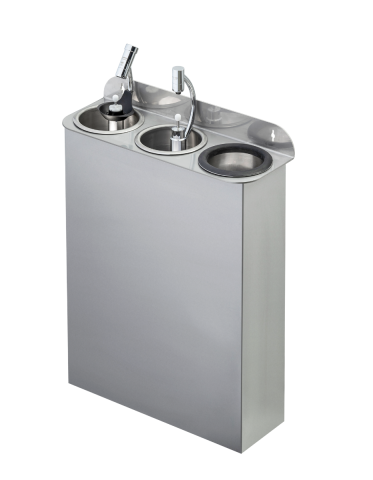 i.ScoopShower&Air Silver WATERSTOP / PRESSURESTOP