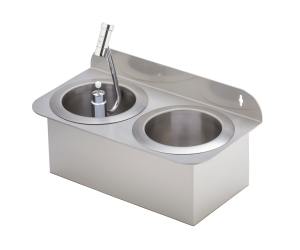 i.ScoopShower Silver WATERSTOP XL